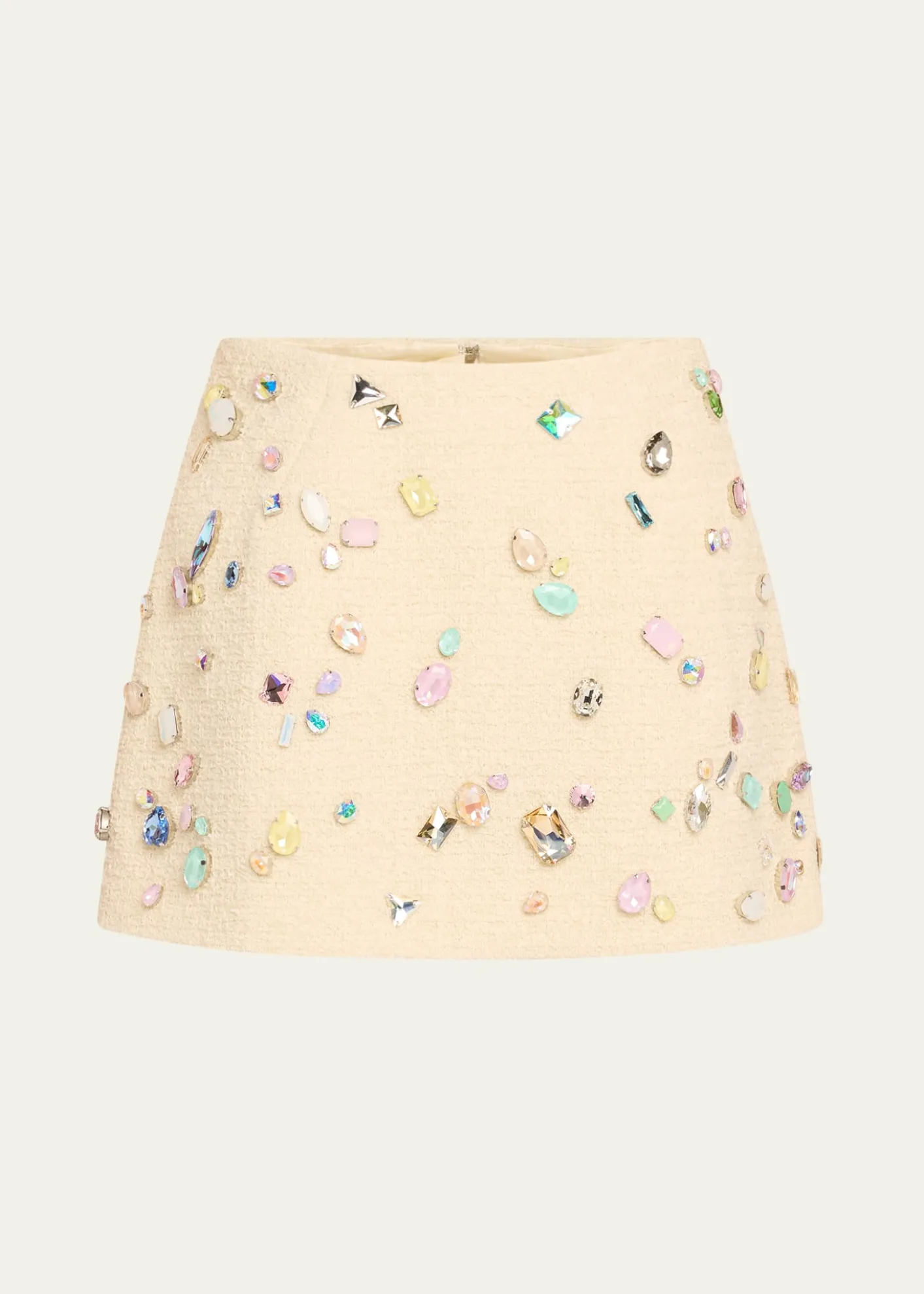 Marc Jacobs RunwaySwarovski Mini Wool Bell Skirt
