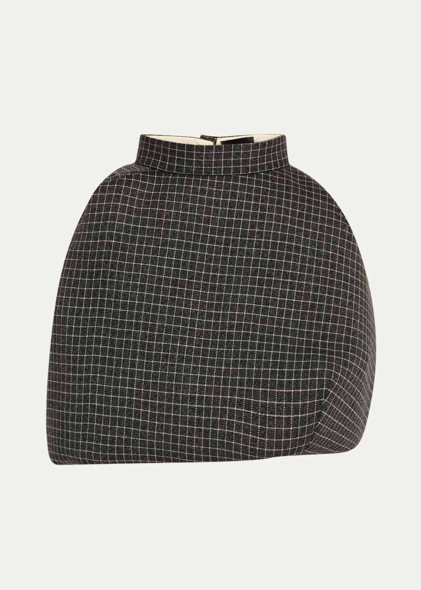 Marc Jacobs RunwayWindowpane Check Padded Bubble Skirt