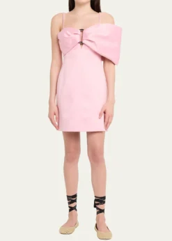 Marc JacobsSatin Pop JBow Dress