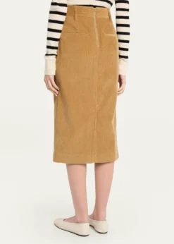 MARIA MCMANUSCorduroy Midi Pencil Skirt