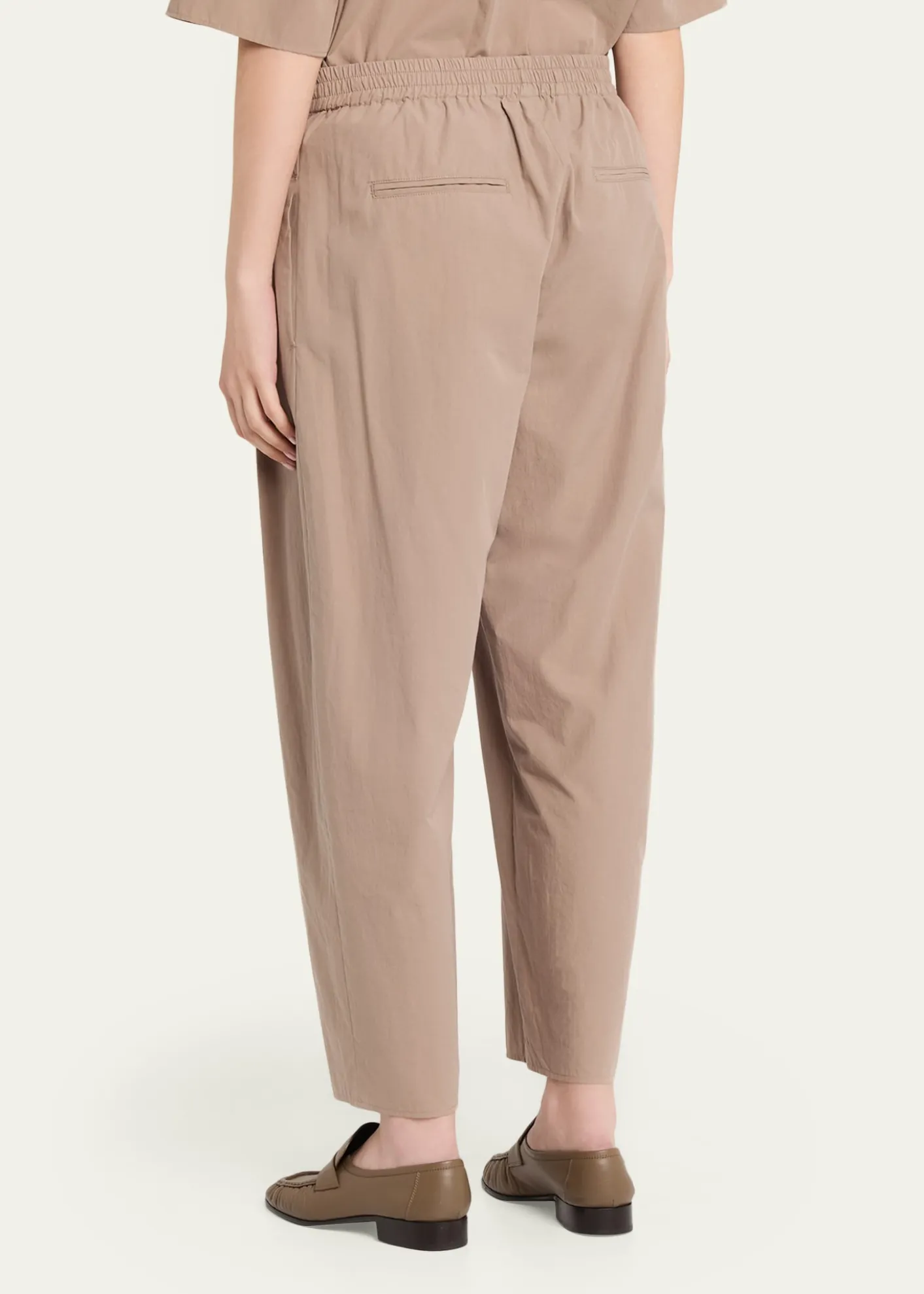 MARIA MCMANUSDrawstring Balloon Tapered-Leg Trousers