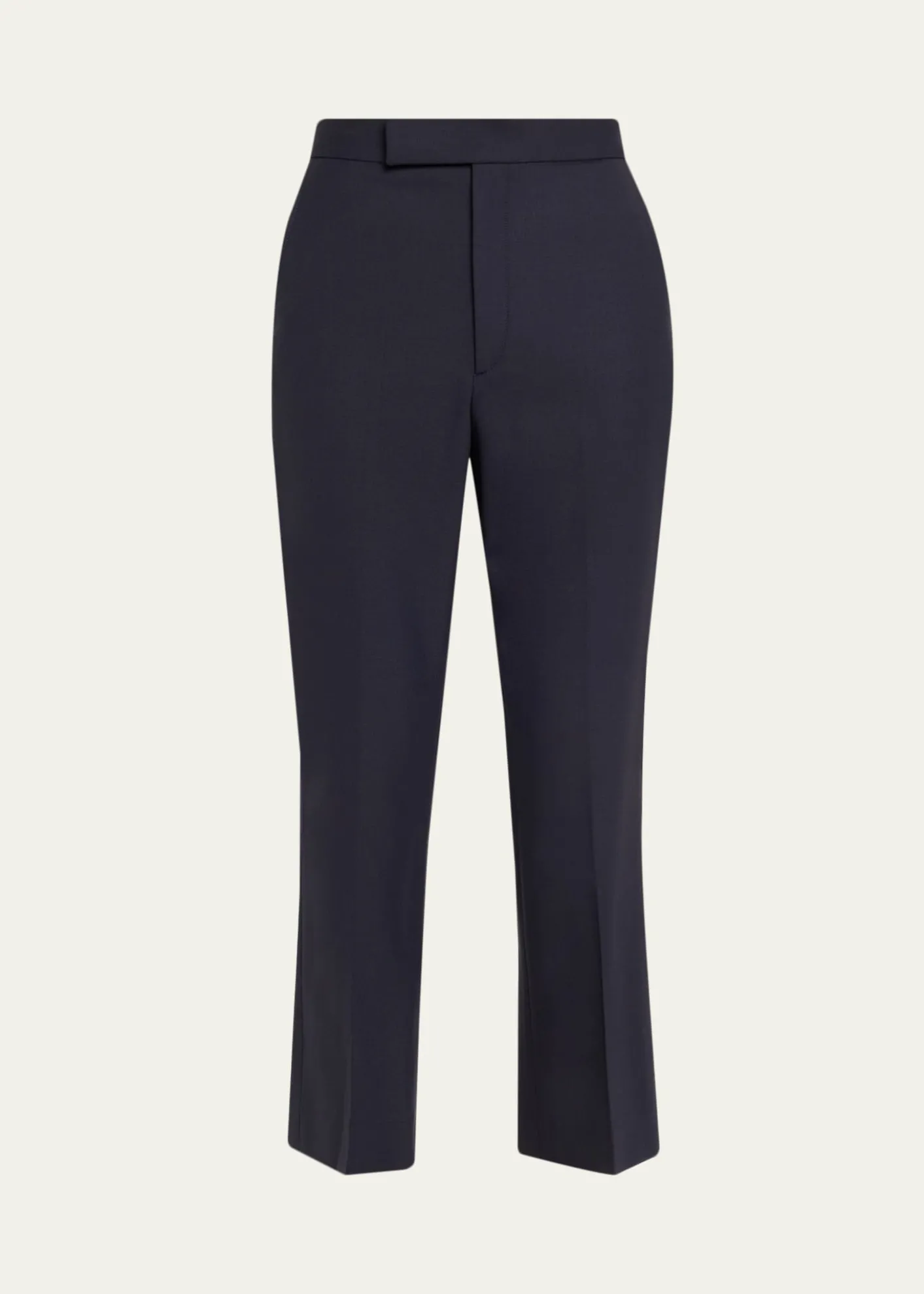 MARIA MCMANUSHigh-Rise Straight-Leg Crop Trousers