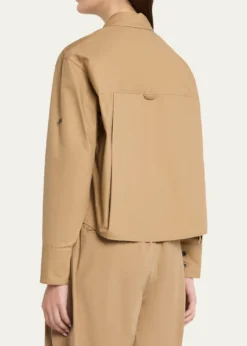 MARIA MCMANUSOrganic Cotton Cropped Button-Down Shirt