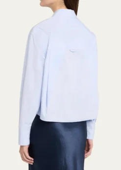 MARIA MCMANUSOrganic Cotton Cropped Button-Down Shirt