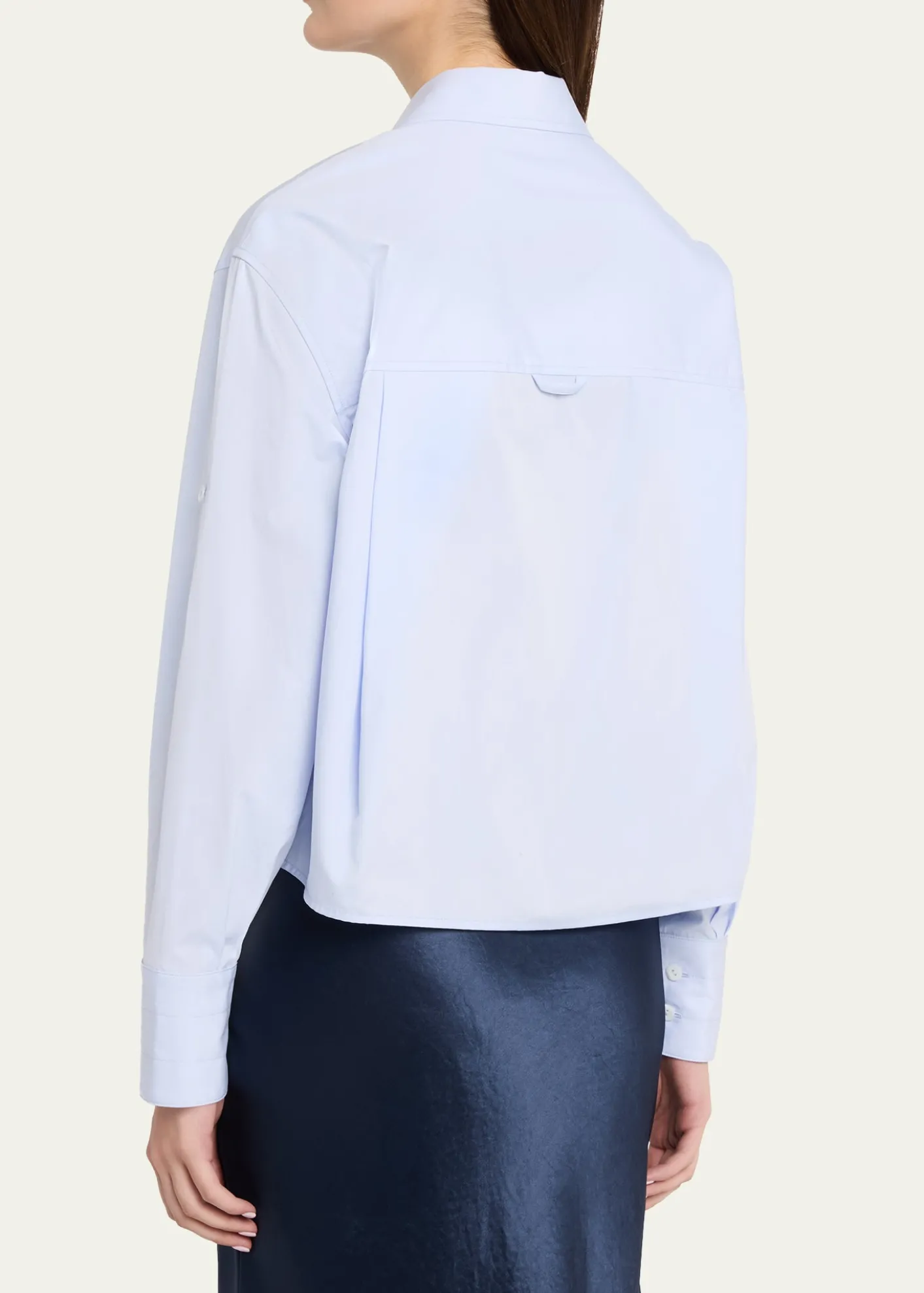 MARIA MCMANUSOrganic Cotton Cropped Button-Down Shirt