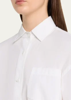 MARIA MCMANUSOversized Long-Sleeve Tunic Shirt