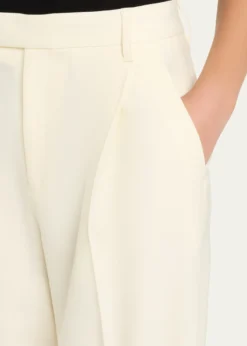 MARIA MCMANUSPleated Straight-Leg Trousers