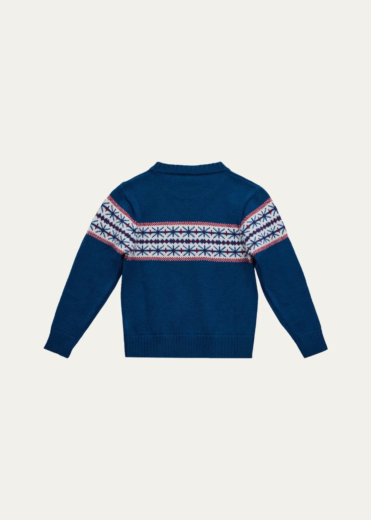 Mariella FerrariBoy's Fairisle Knitted Sweater, Size 3-12