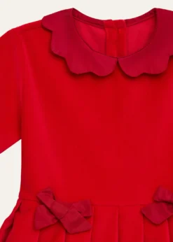 Mariella FerrariGirl's Velvet Cotton Party Dress, Size 3-12