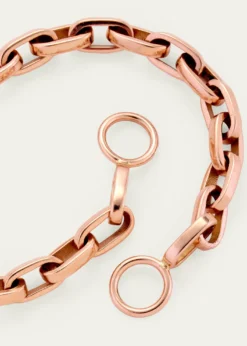 Marla AaronHandmade Biker Chain Bracelet in 14K Rose Gold, 6