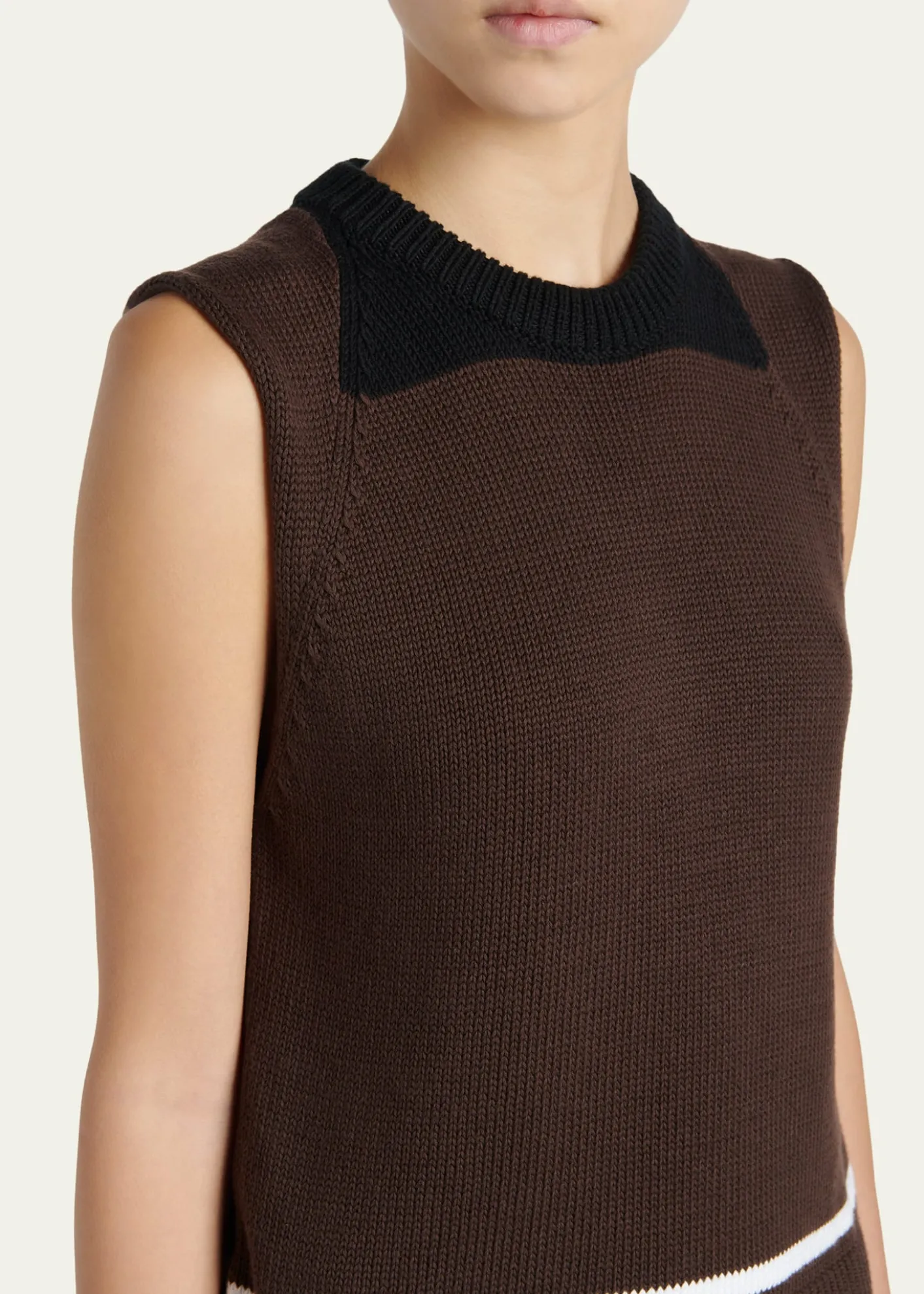 MarniCrewneck Sleeveless Sweater