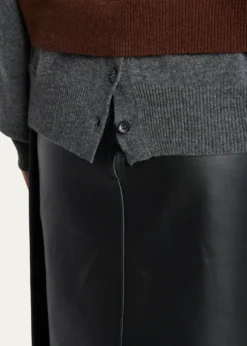 MarniDouble-Layered Cashmere Sweater