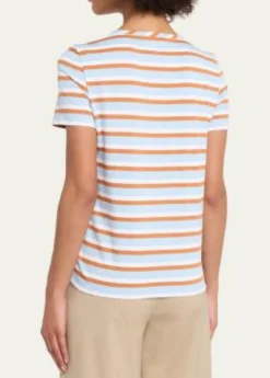 MarniStriped Cotton Short-Sleeve T-Shirt