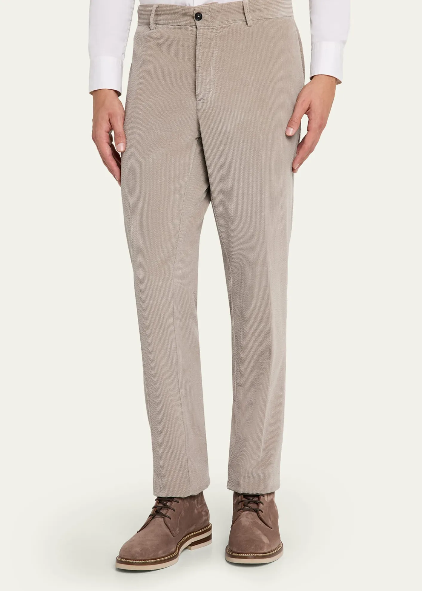 Massimo AlbaMen's Cotton Corduroy Trousers