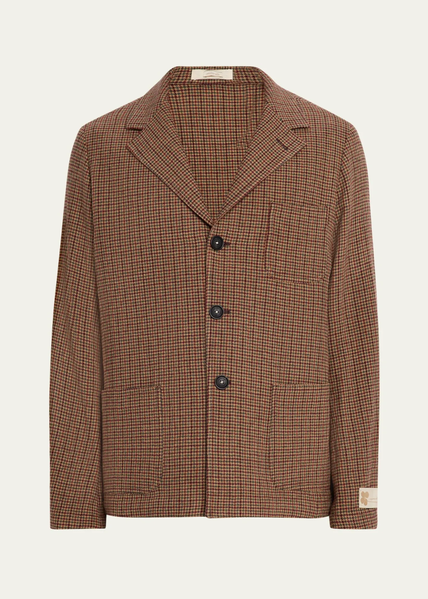 Massimo AlbaMen's Gstaad Wool Nehru Jacket