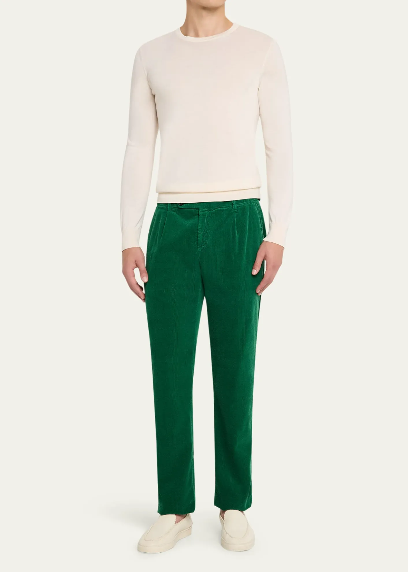 Massimo AlbaMen's Ionia Straight-Fit Corduroy Pants