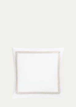 Matouk SchumacherAstor Braid Euro Sham
