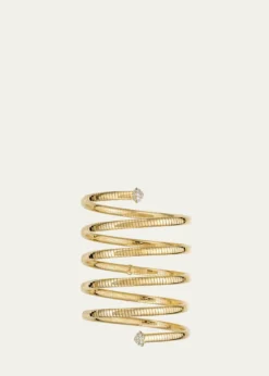 Mattia Cielo18K Yellow Gold Diamond 5 Wrap Bracelet