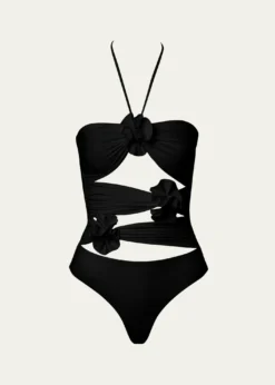 MAYGEL CORONELTrinitaria Cutout Halter One-Piece Swimsuit