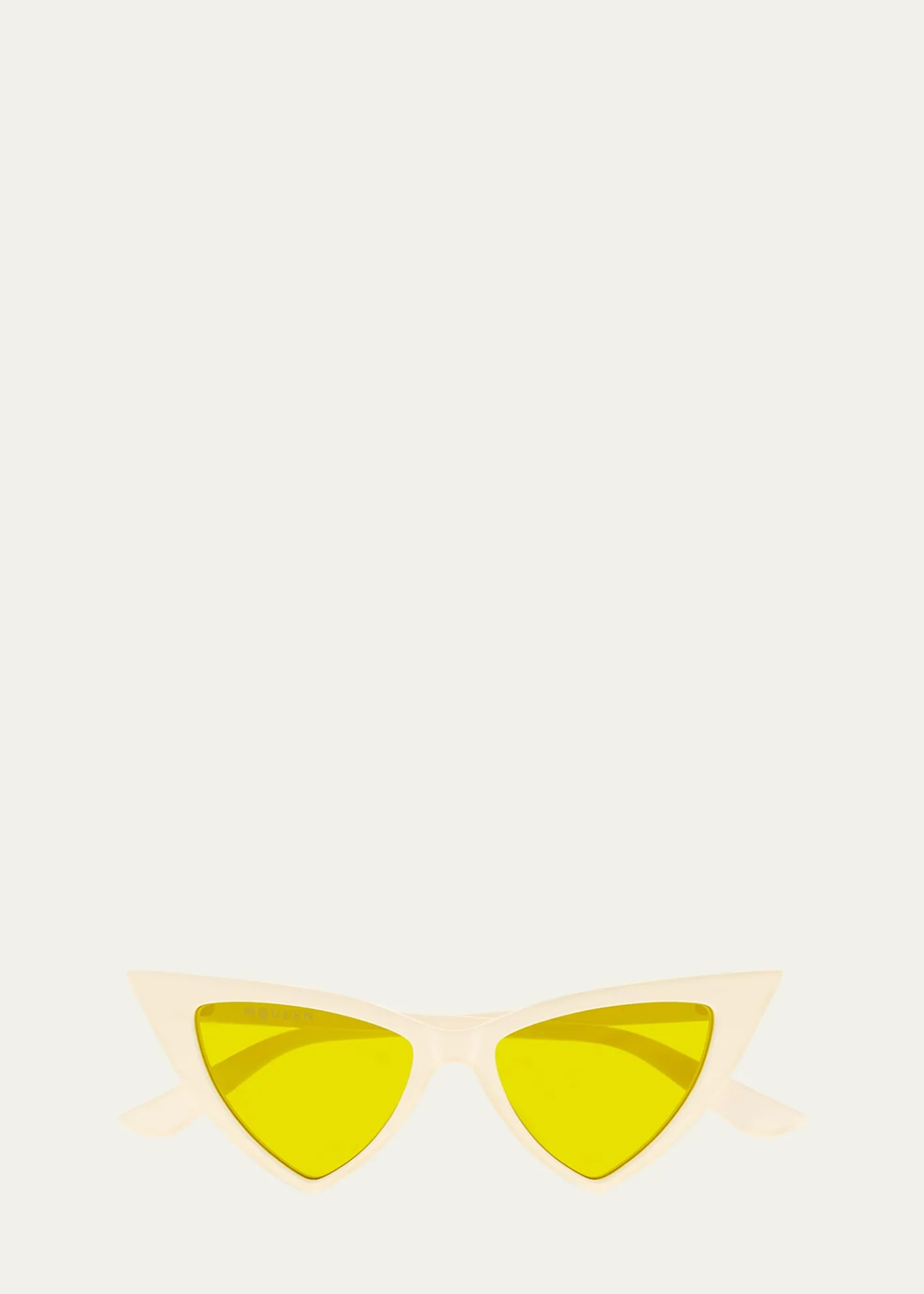 McQueenAM0518S Cat-Eye Recycled Acetate Sunglasses