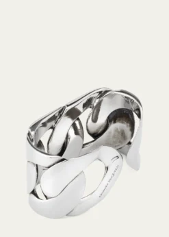 McQueen2 Finger Chain Ring