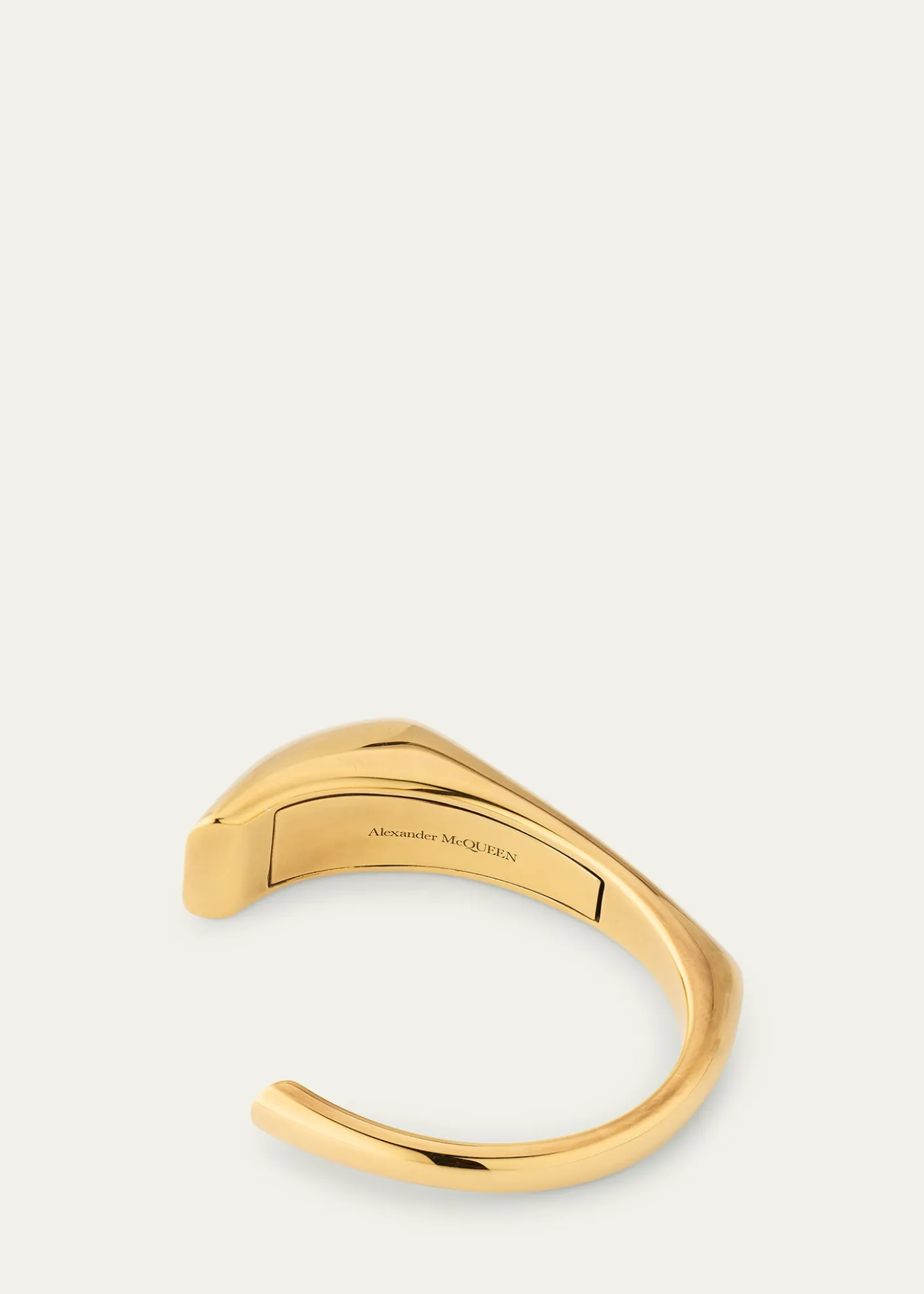 McQueenGold-Plated Thorn Cuff Bracelet