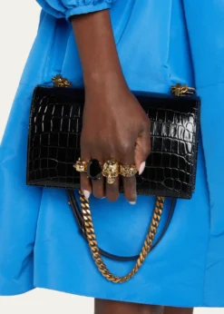 McQueenJeweled Satchel Bag
