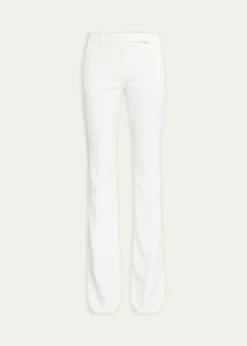 McQueenLeaf Crepe Classic Suiting Pants