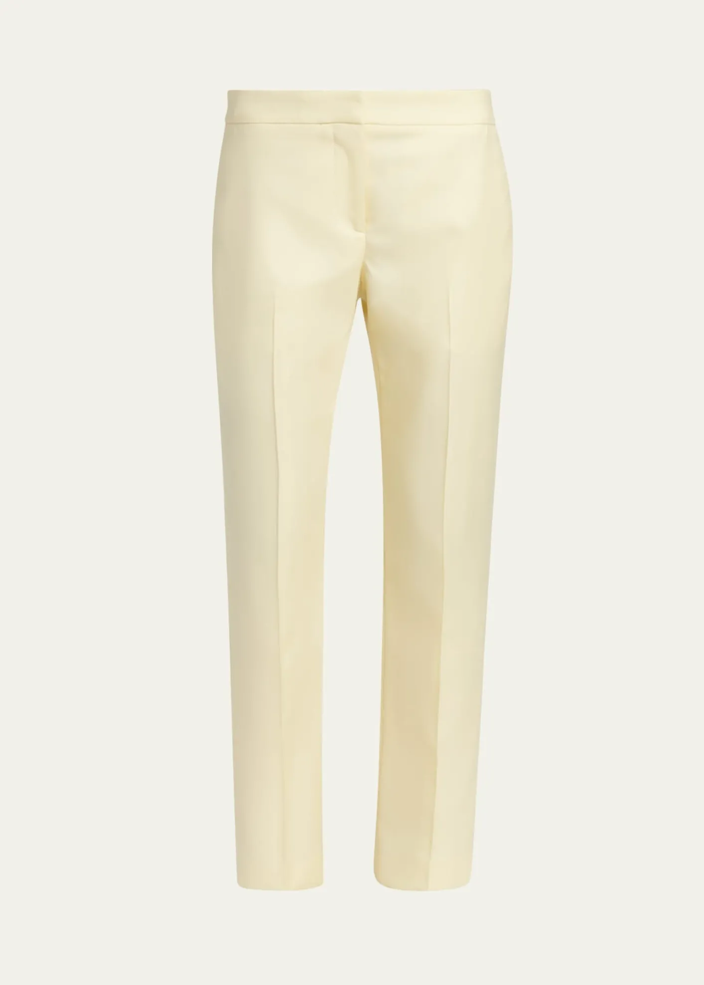 McQueenLow-Rise Cigarette Trousers