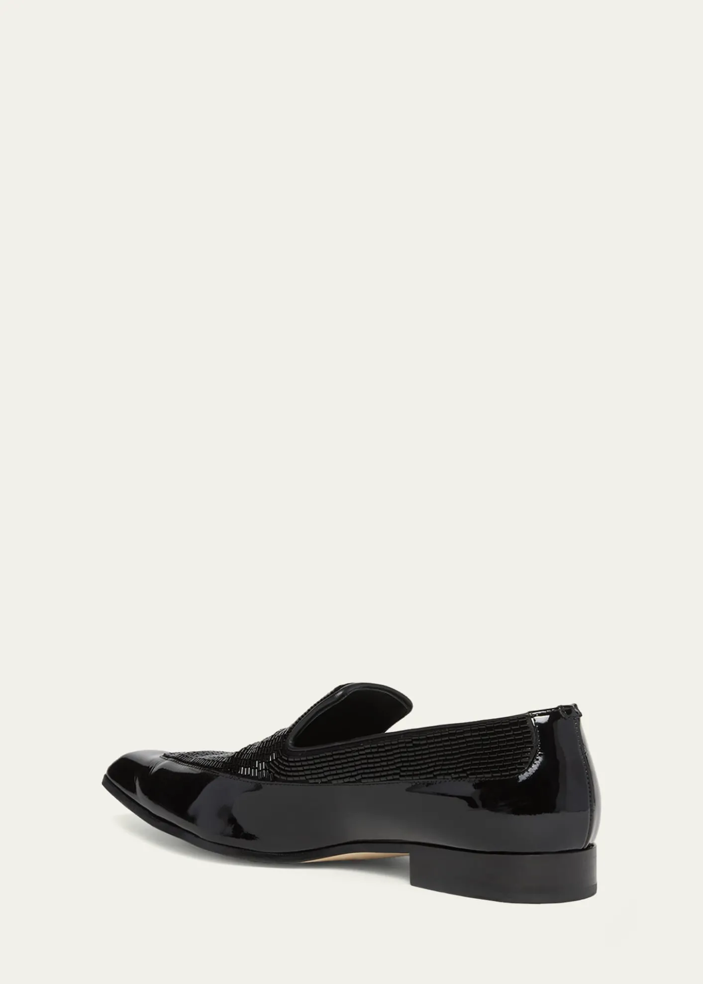 McQueenMen's Artie Beaded Leather Loafers