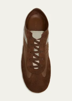 McQueenMen's Boxe Mixed Media Low-Top Sneakers