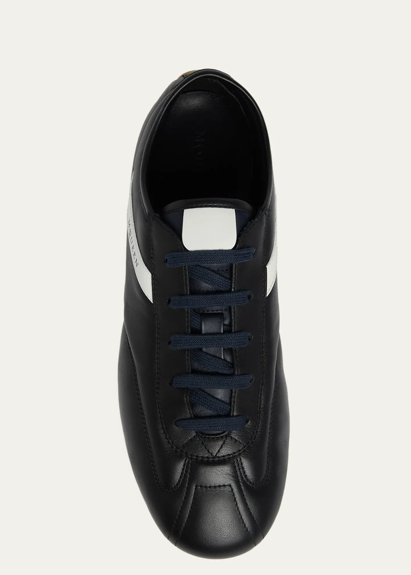 McQueenMen's Boxe Nappa Leather Low-Top Sneakers
