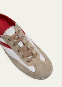 McQueenMen's Boxe Suede, Nylon, & Leather Low-Top Sneakers