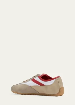 McQueenMen's Boxe Suede, Nylon, & Leather Low-Top Sneakers
