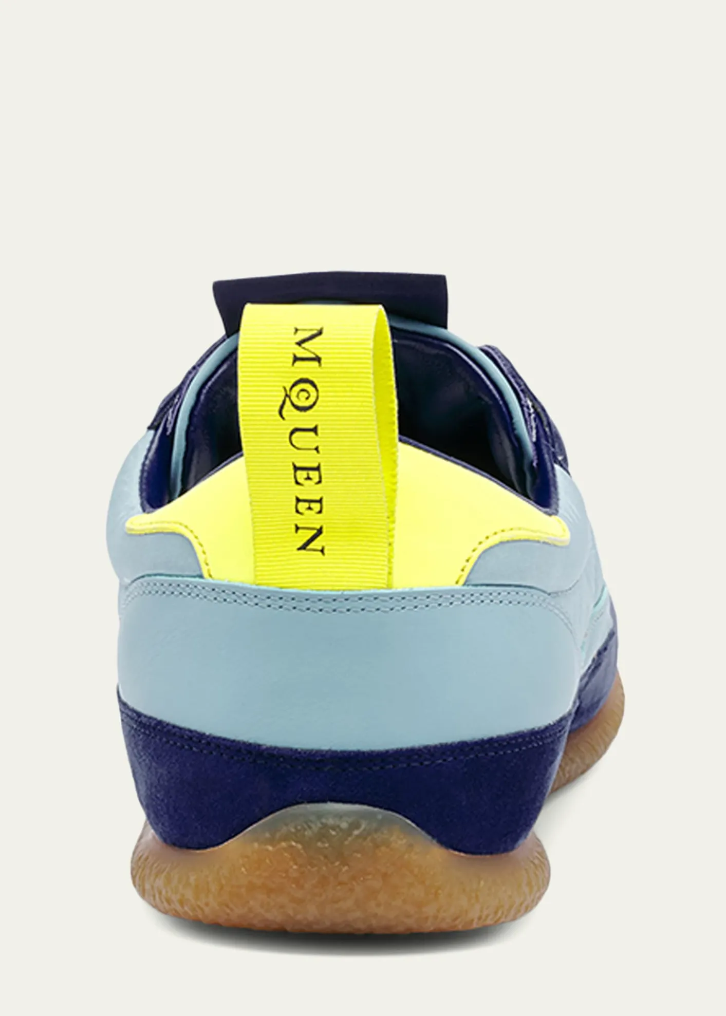 McQueenMen's EC1 Suede and Nylon Low-Top Trainers