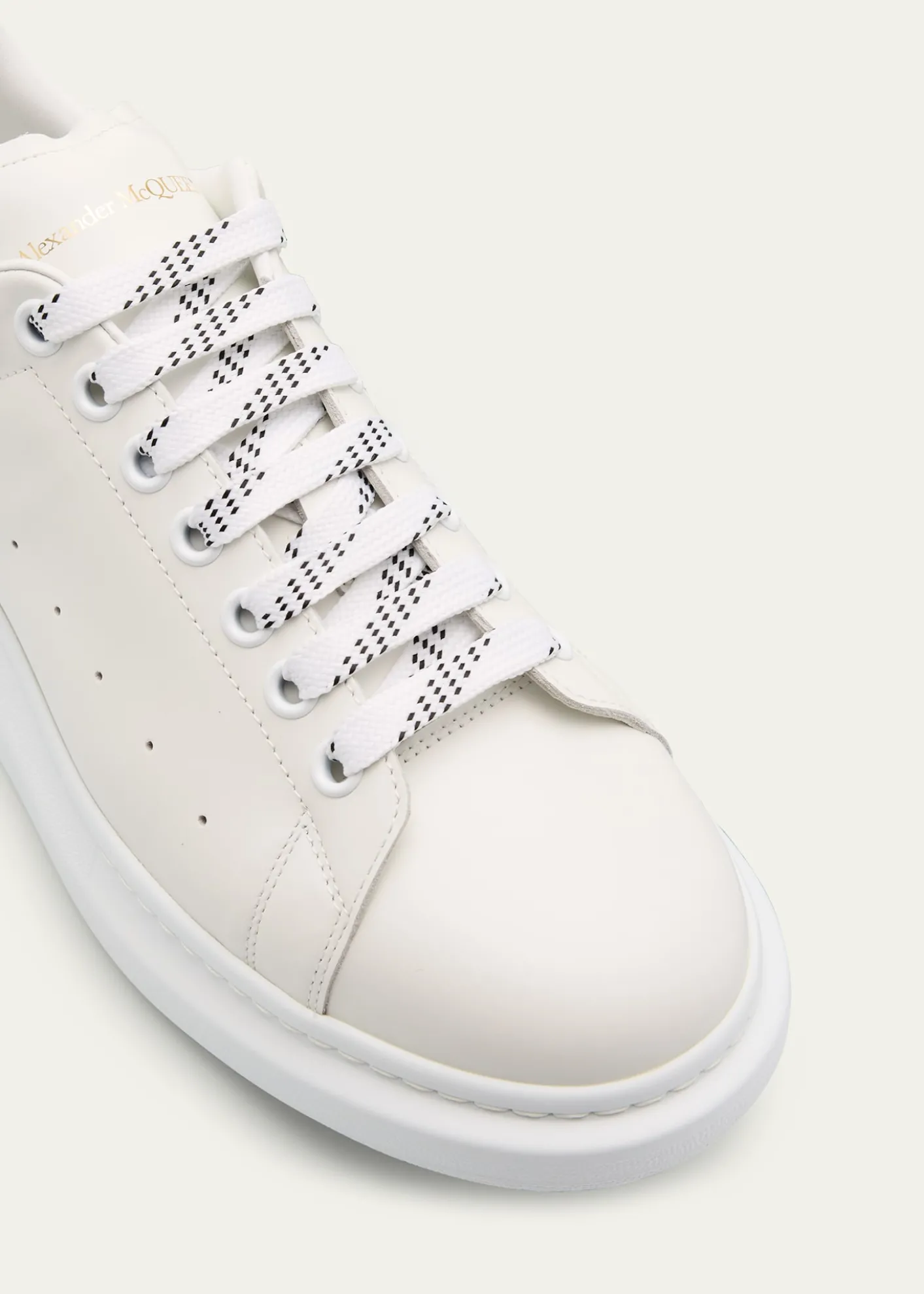 McQueenMen's Leather Oversized Sneakers