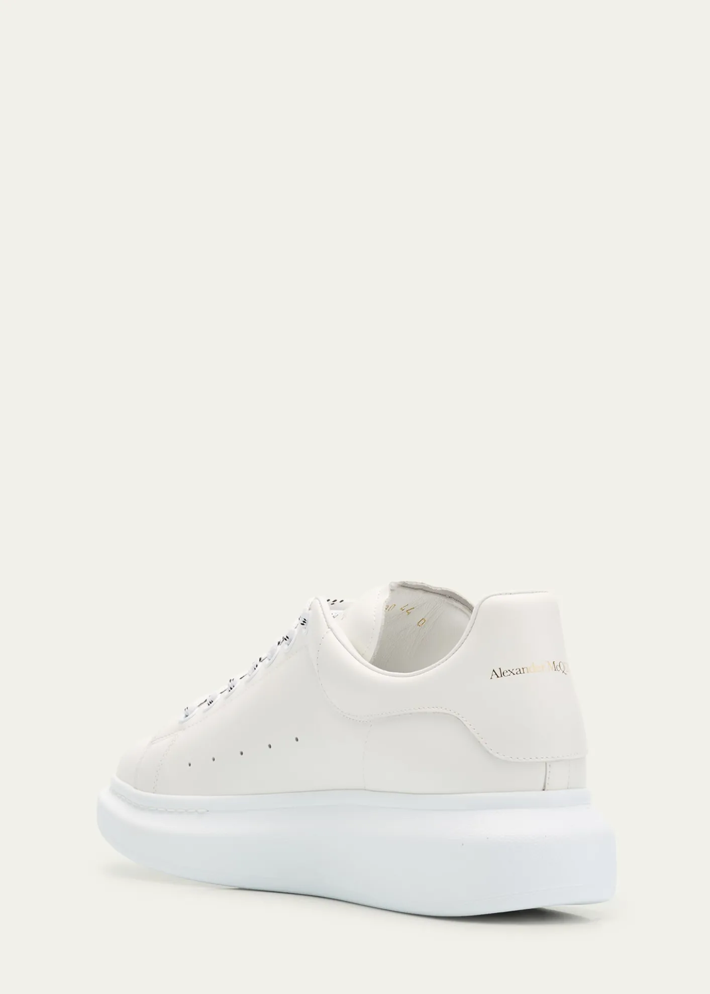 McQueenMen's Leather Oversized Sneakers