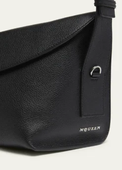 McQueenMen's Leather T-Bar Sling Bag