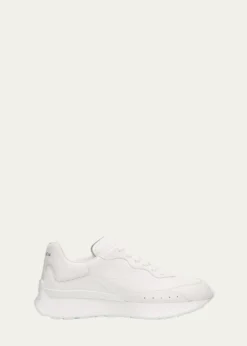 McQueenMen's Sprint Leather Runner Sneakers