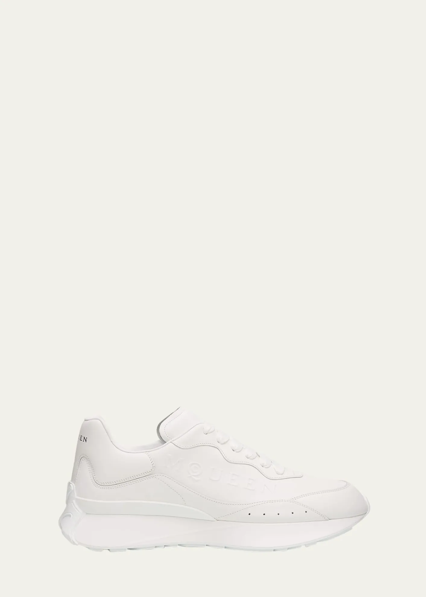 McQueenMen's Sprint Leather Runner Sneakers