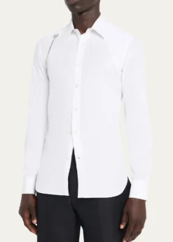 McQueenMen's T-Chain Harness Sport Shirt