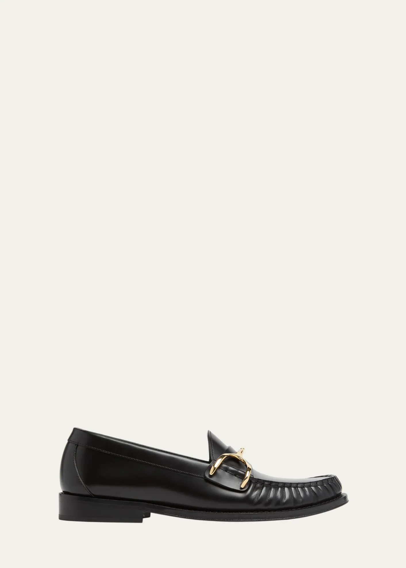 McQueenMen's Wishbone Leather Moccasin Loafers