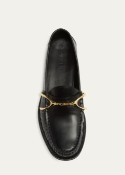 McQueenMen's Wishbone Leather Moccasin Loafers