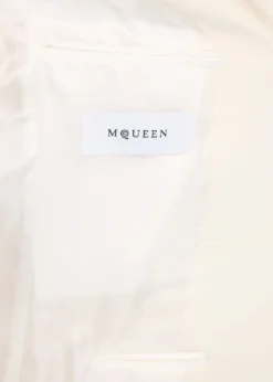 McQueenMen's Wool Pleated-Lapel Single-Breasted Dinner Jacket