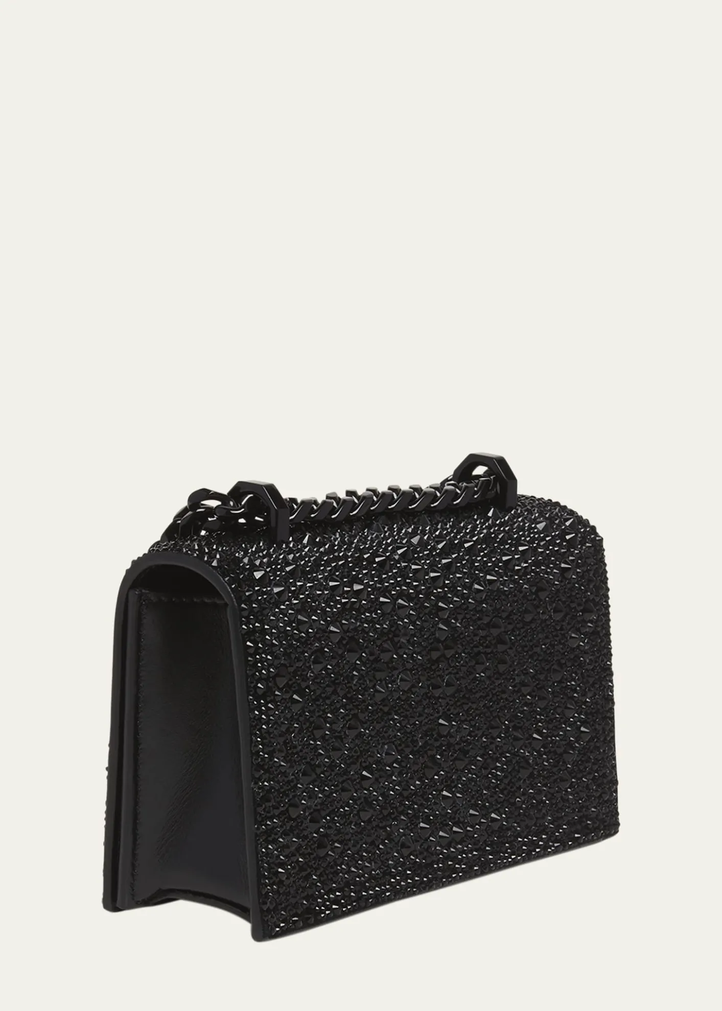 McQueenMini Skull Jewel Chain Shoulder Bag