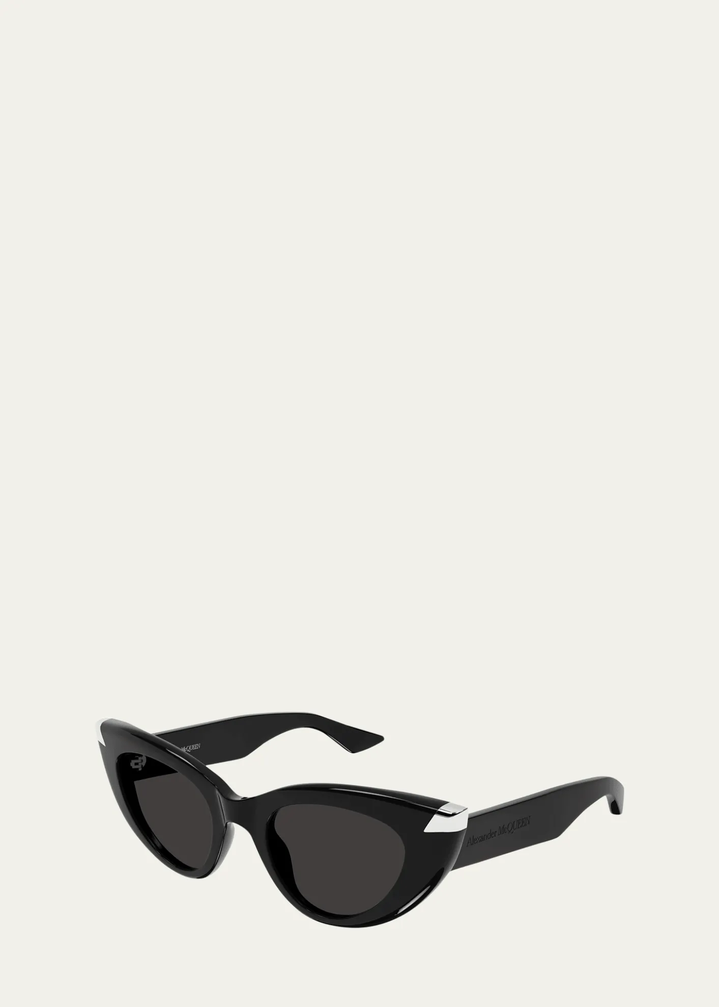 McQueenSleek Acetate Cat-Eye Sunglasses