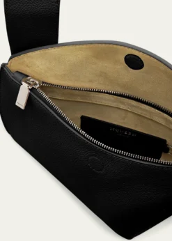 McQueenSling Leather Crossbody Bag