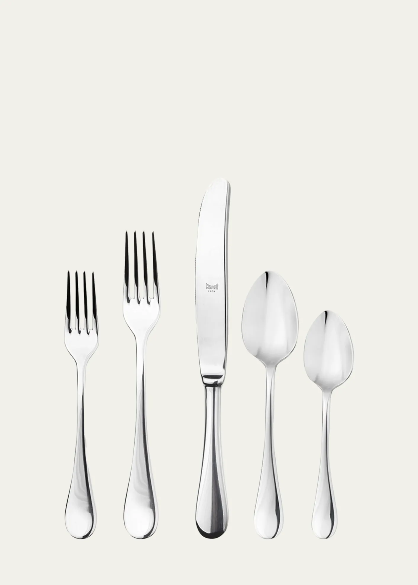 MepraBrescia Antibacterial 5-Piece Flatware Set