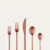 MepraBronze Linea Ice 5-Piece Flatware Set