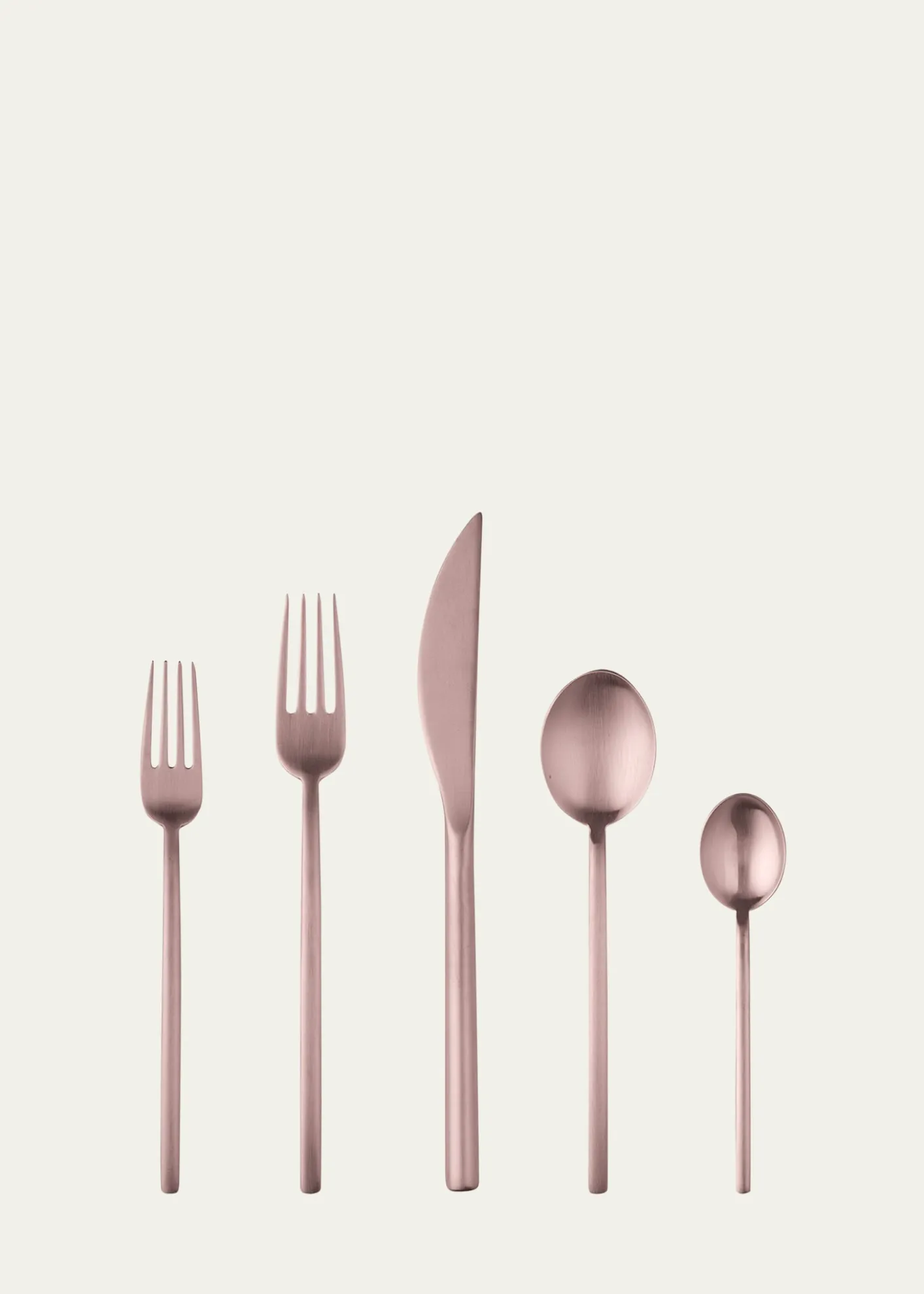 MepraDue Ice Champagne 5-Piece Flatware Set